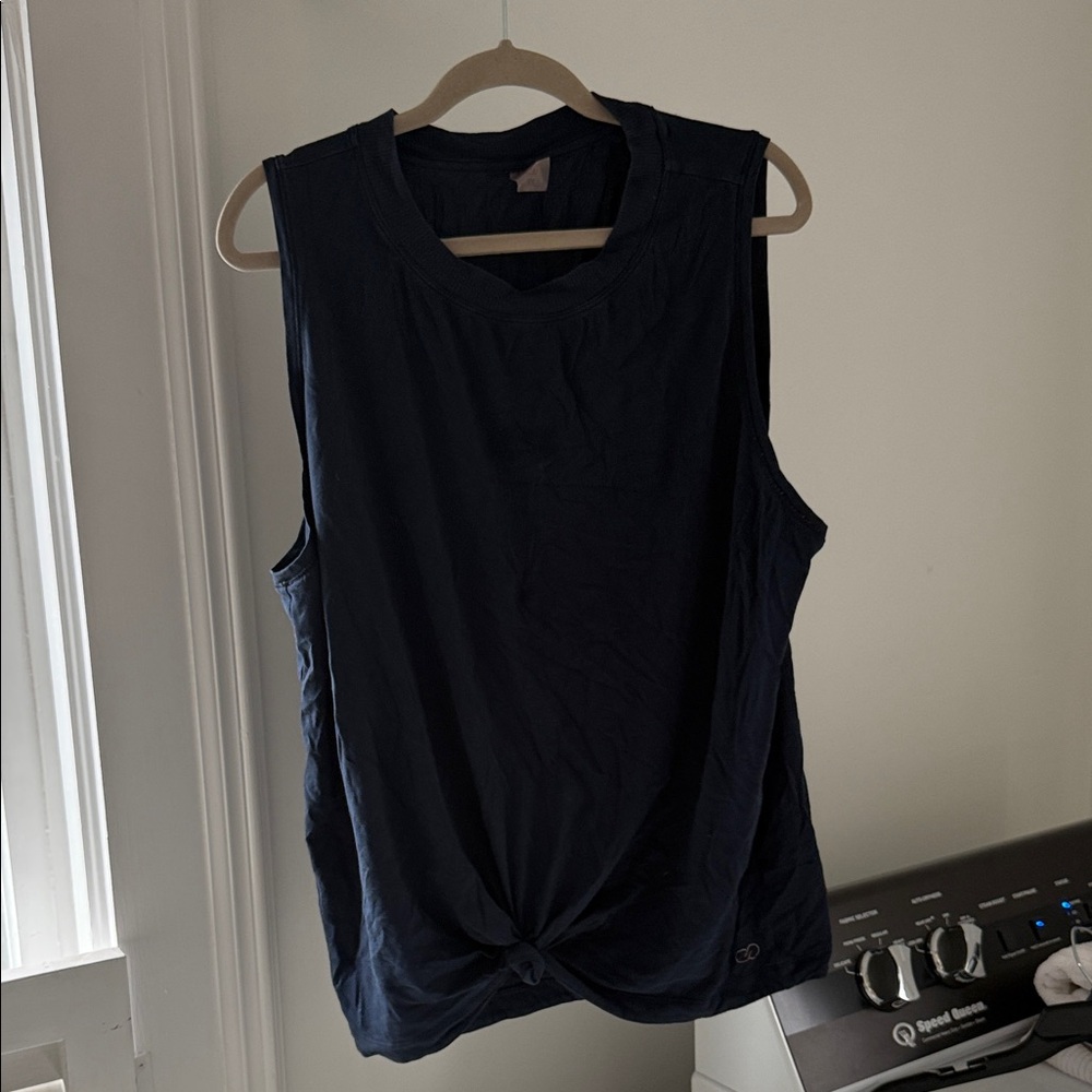 Classic Navy Women's Muscle Tee and grey tank
